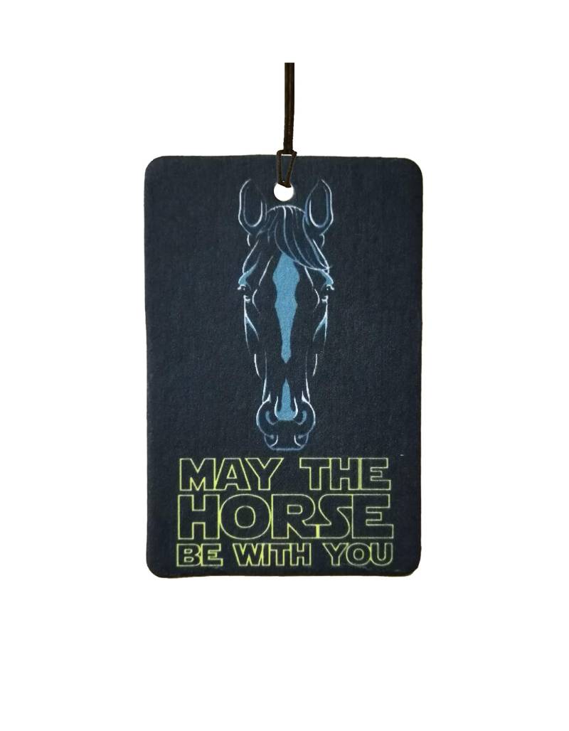 Auto-Lufterfrischer “May The Horse Be With You“ von Ali Air Freshener