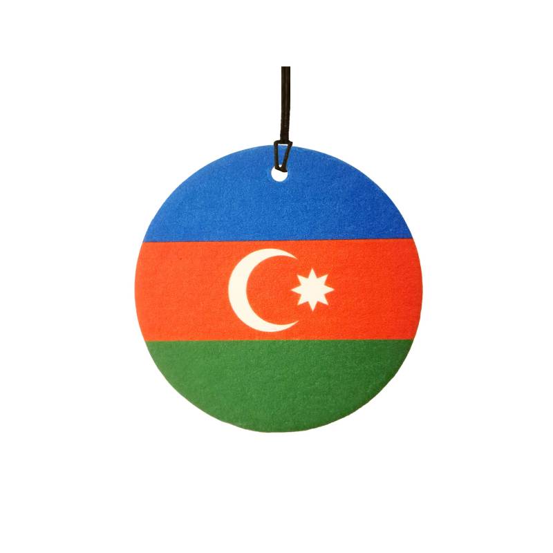 Ali Air Freshener Auto Lufterfrischer - Azerbaijan Air Force Roundel - Hängendes Papier - Mehrfarbig von Ali Air Freshener