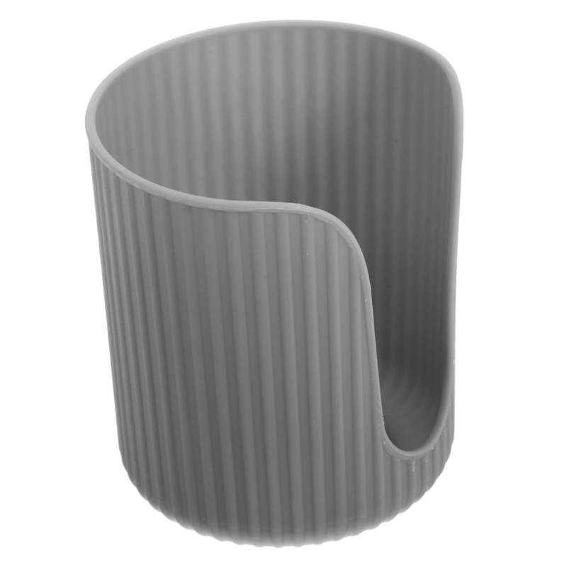 Alipis Kaffeebar-Organizer Für Das Büro Kaffeetassenspender Schneekegelbecher Kaffeetassen-Stapler Becherhalter Drehbarer Getränkehalter Kaffeebecher Becherspender Dark Grey Plastik von Alipis