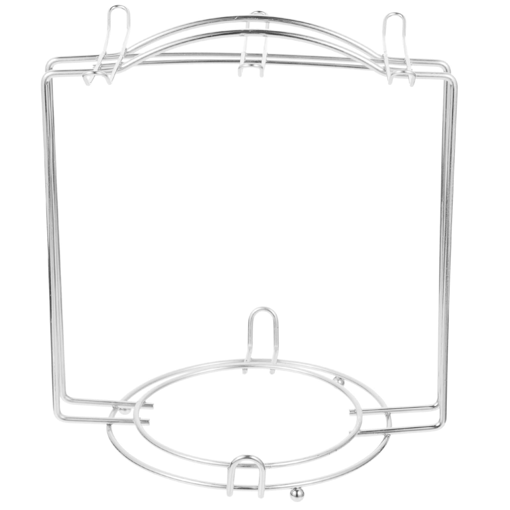 Alipis Kaffeetassenhalter Aus Eisen Kaffeetassen-Organizer Tassenständer Geschirrständer Teetassentrockner Restaurant Wiederverwendbar Teetassenhalter Stand Küche Kaffeehalter Cafe Silver von Alipis