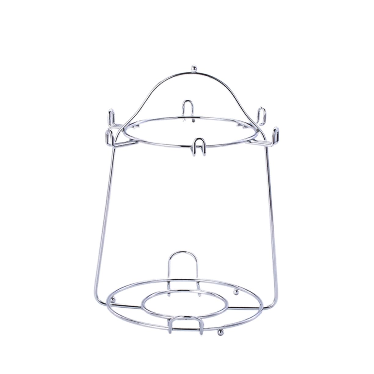 Alipis Kaffeeuntertassenständer Tasse Untertassenhalter Tassenregal Für Becher Untertassen-präsentationsständer Tassen-wäscheständer Aufhänger Für Becherbehälter Teetassenregal Silver von Alipis