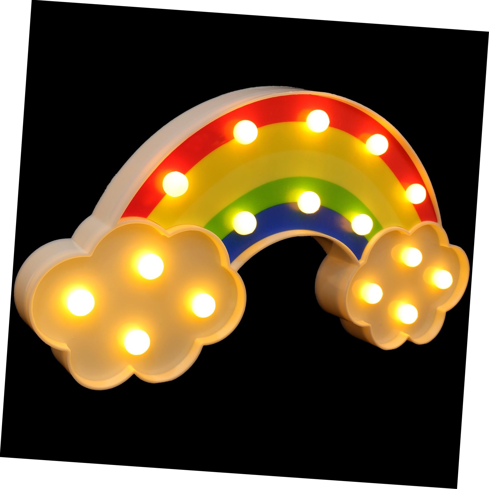 Alipis Regenbogen-einstelllampe Spielzeug Regenbogenlichtlampe Regenbogen Wandleuchte Schlafzimmer Schreibtischlampe Kidcraft-spielset Toaster Nachtlicht Pilzlampe Haushalt Kind PVC von Alipis