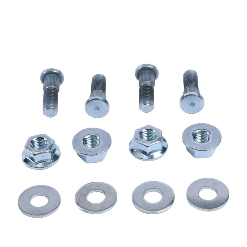 All Balls Racing Radbolzen und Muttern-Set 85-1034 Ersatz für Kawasaki KFX 450 R 2008 2009 2010 2011-2014, KFX 700 V-Replacement Force 2004-2007-2009, KVF 650 Prairie 4x4 2002 2003 von All Balls