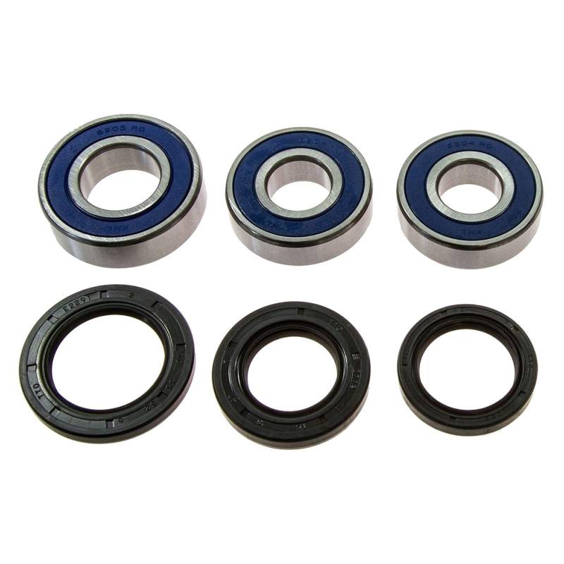 Radlager Satz hinten mit Simmerring für Daytona 675 Baujahr 2006-2012 von All Balls Racing von All Balls