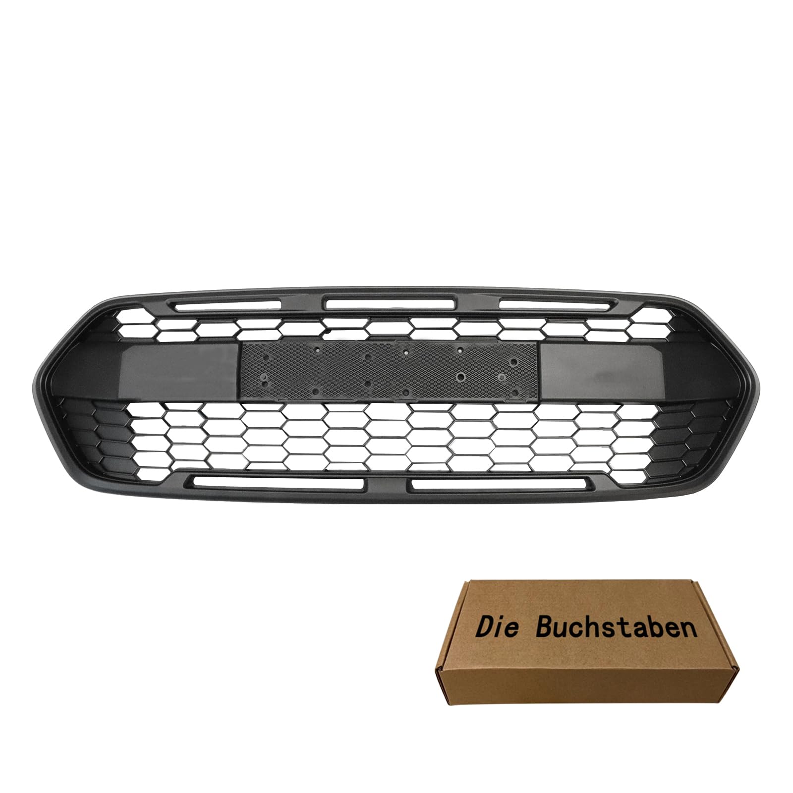 Kühlergrill Frontgrill Grill, kompatibel mit Transit/Tourneo Custom ab 02/2018 von AllE quip