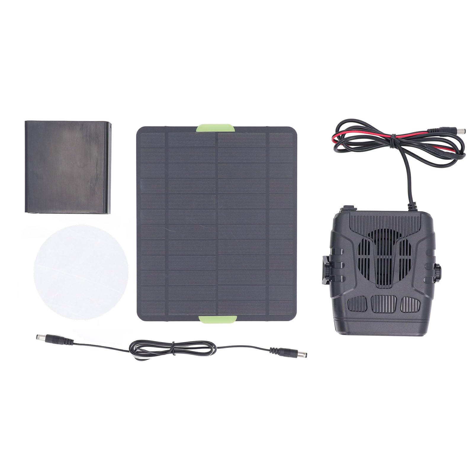 Allayu Schwarzes Solarpanel, effizient ohne Stromquellen, schwarzes tragbares Auto, Winter Schnee Lösung, Panel Heizung, Solar Solar Auto, A von Allayu