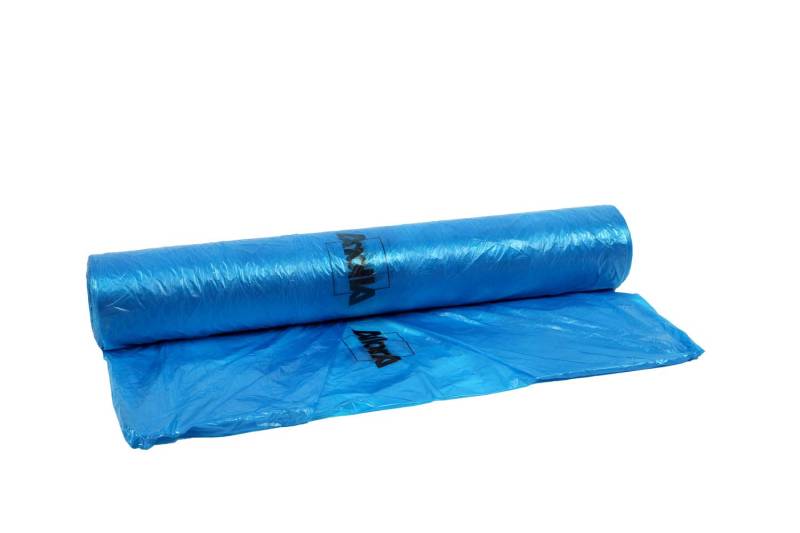 AllorA Abdeckfolie HDPE blau/transparent farbhaftend 4 m x 300 m, 8 My von AllorA