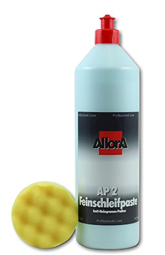 AllorA NEU Feinschleifpaste AP2 Anti-Hologramm-Politur Polierpad 80mm von AllorA