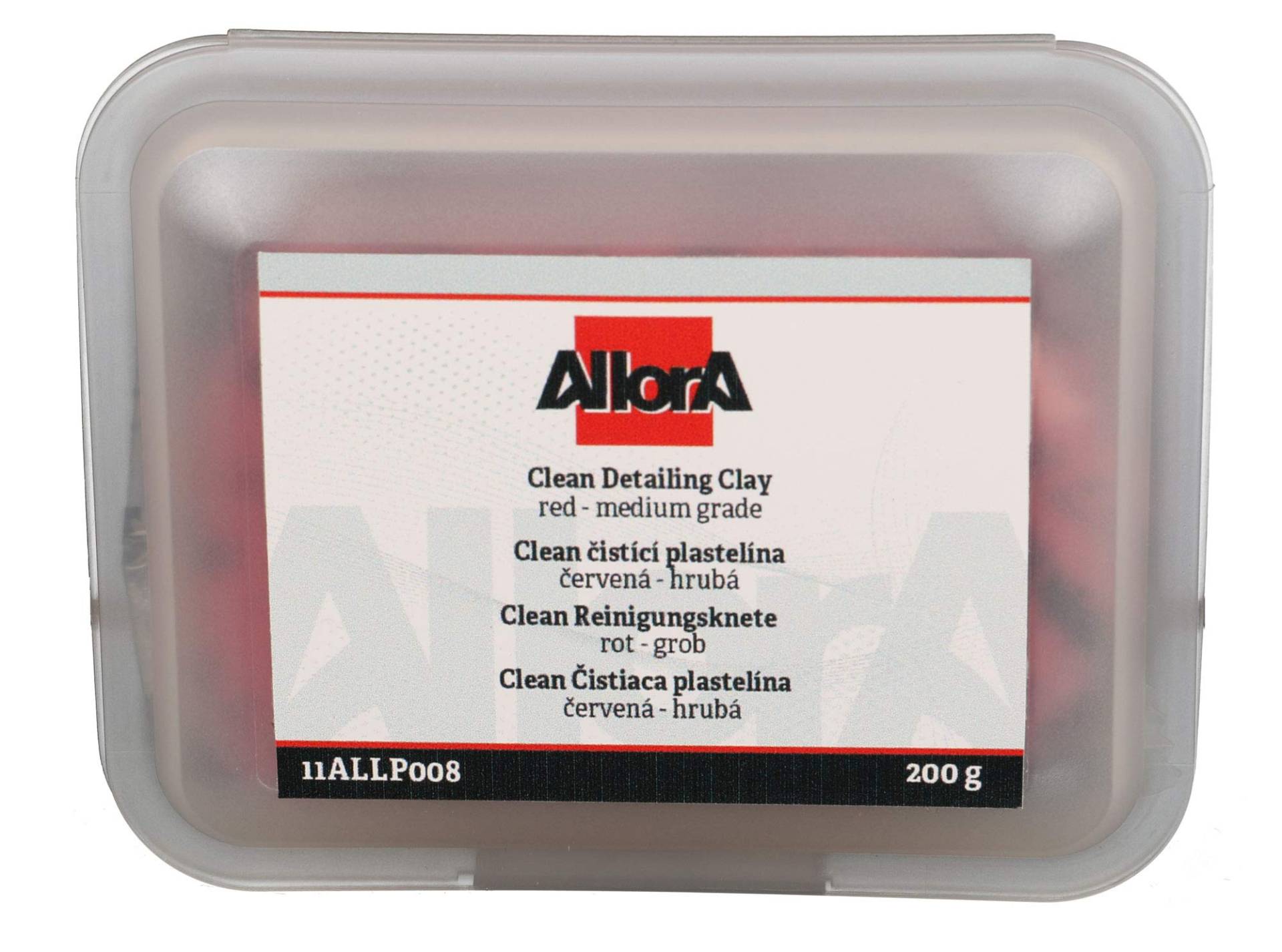 AllorA Reinigungsknete Grob rot (200g) von AllorA