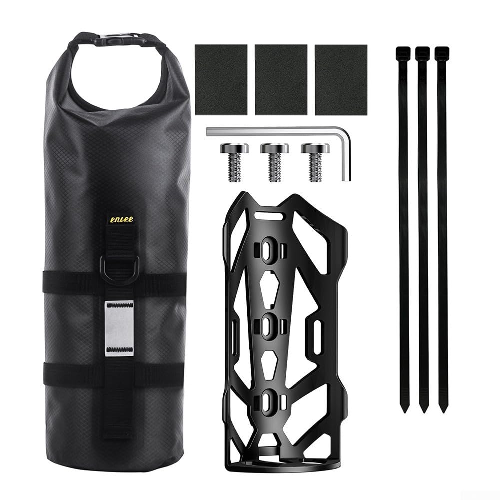 Allthingstore Vorderradgabel wasserdichte Fahrradtasche mit 5L Fassungsvermögen, ideal für Mountain- und Rennrad-Abenteuer (A) von Allthingstore