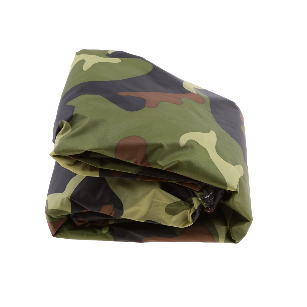 Almencla Quad ATV Abdeckplane Cove Camouflage wasserabweisend Fahrzeug Abdeckung Schutz Cover Outdoor - XL von Almencla