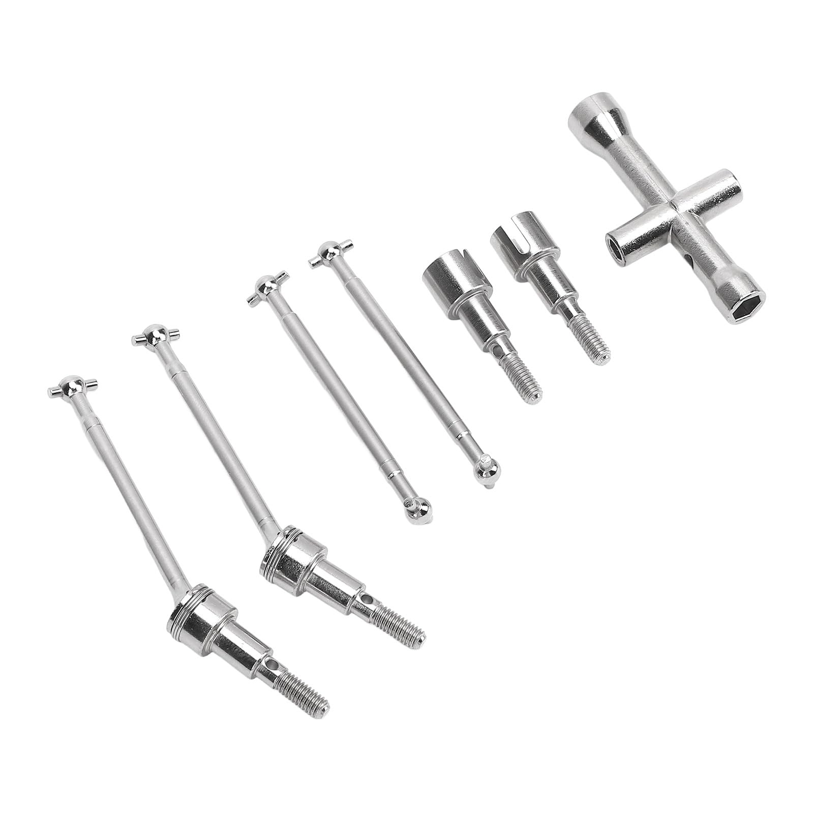 Antriebswelle Verbessertes Kraft übertragungs System, Maximale Leistung für 16101Pro Robustes Stahl-RC-Auto-Antriebswellen-Set von Alomejor