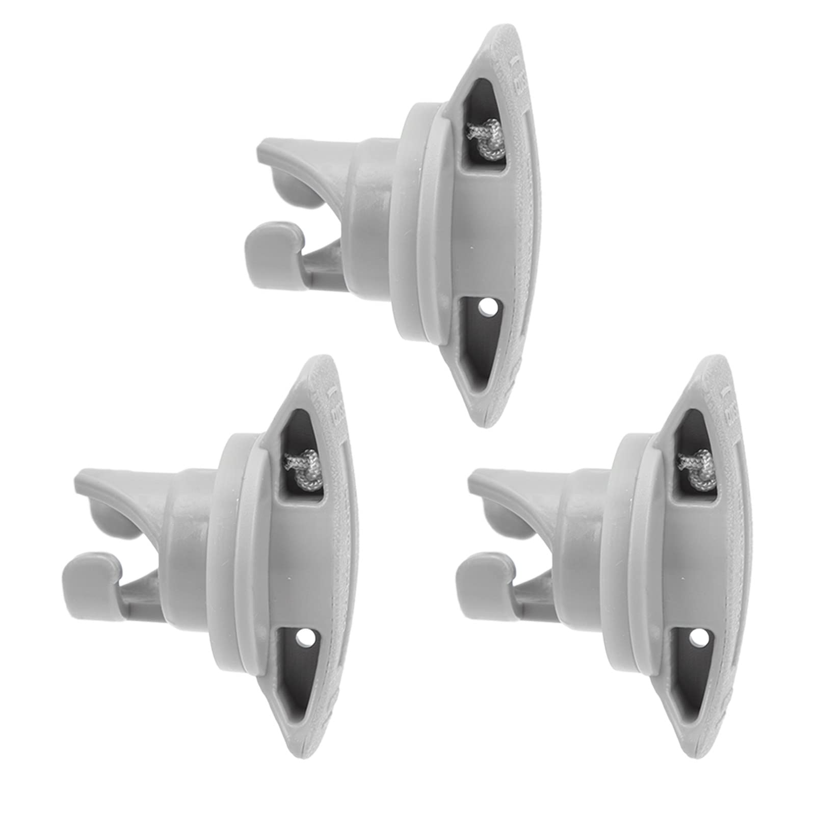 Aufblasbares Bootventil und Leckschutz PVC Air Plug 3pcs für Dinghy -Kajak -Surfbrett von Alomejor