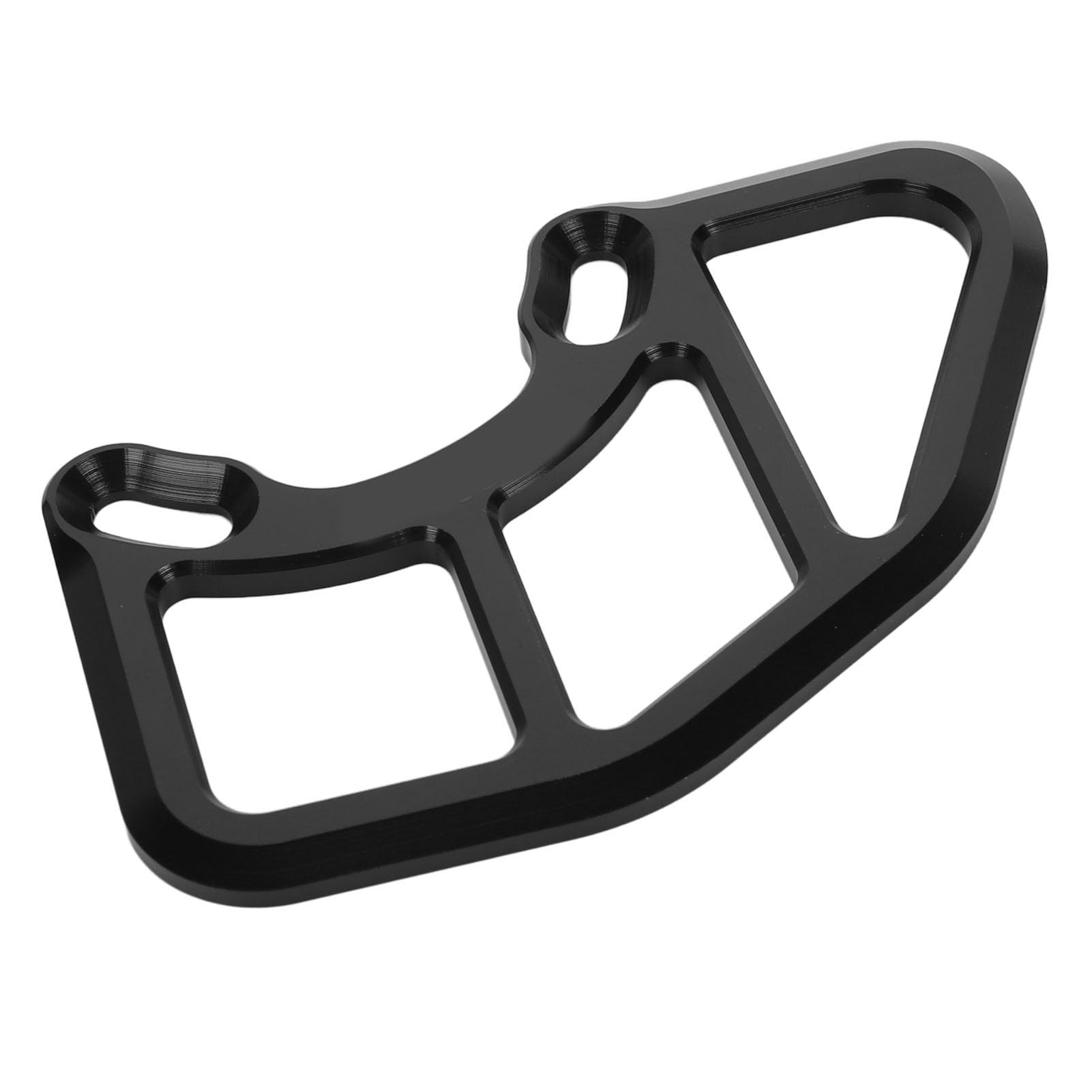 Kettenstabilisator Bash Guard, Fahrradkettenführungsstabilisator Aluminiumlegierung Bash Guard für 26T 36T Kettenblätter (BLACK) von Alomejor