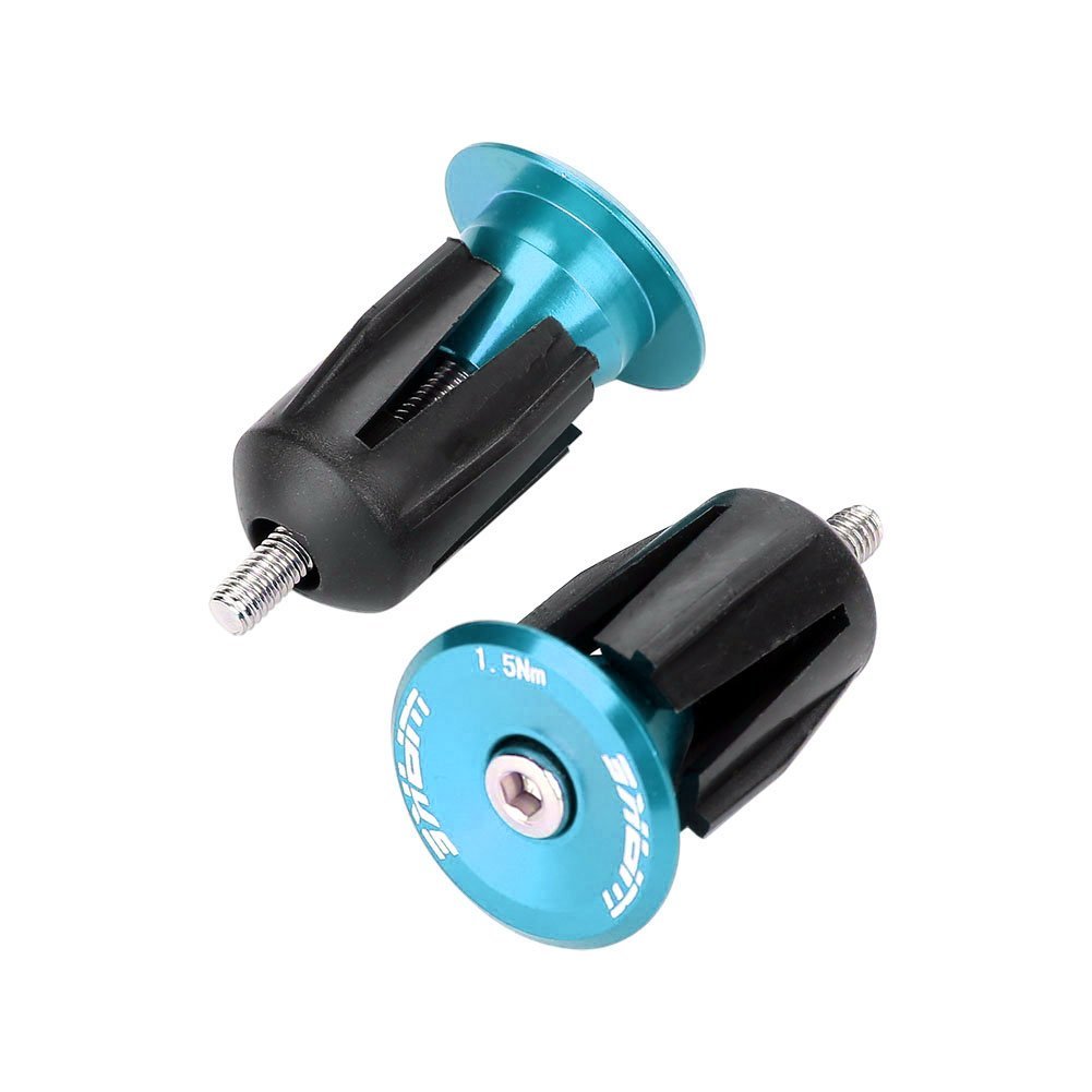 Fahrrad-Lenkerstecker mit Aluminiumlegierung, für Mountainbike, Rennrad, MTB, BMX (blau) von Alomejor