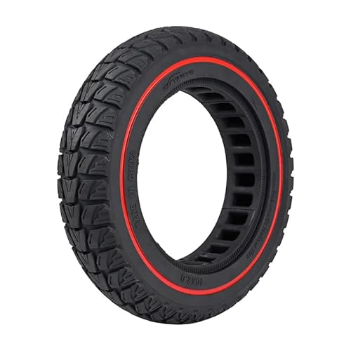 10 Zoll Scooter Reifen Ersatzreifen Scooter Vollgummireifen, Scooter Offroad-Reifen, e-Roller Gummireifen, Scooter Vollreifen,Scooter Vollgummi Reifen 10 x2.0 Scooter Tubeless Solid Reifen 10 Zoll von Aloskart