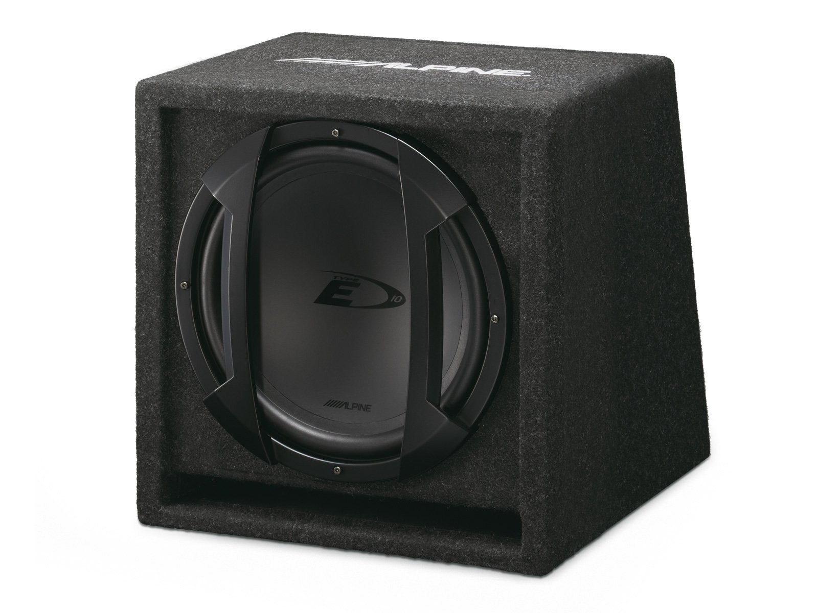 Alpine SBE-1244 BR Subwoofer Bassreflex, SBE-1244BR von Alpine