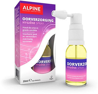 Alpine Ohrenpflege, Hygienespray - Klar - 20 ml von Alpine