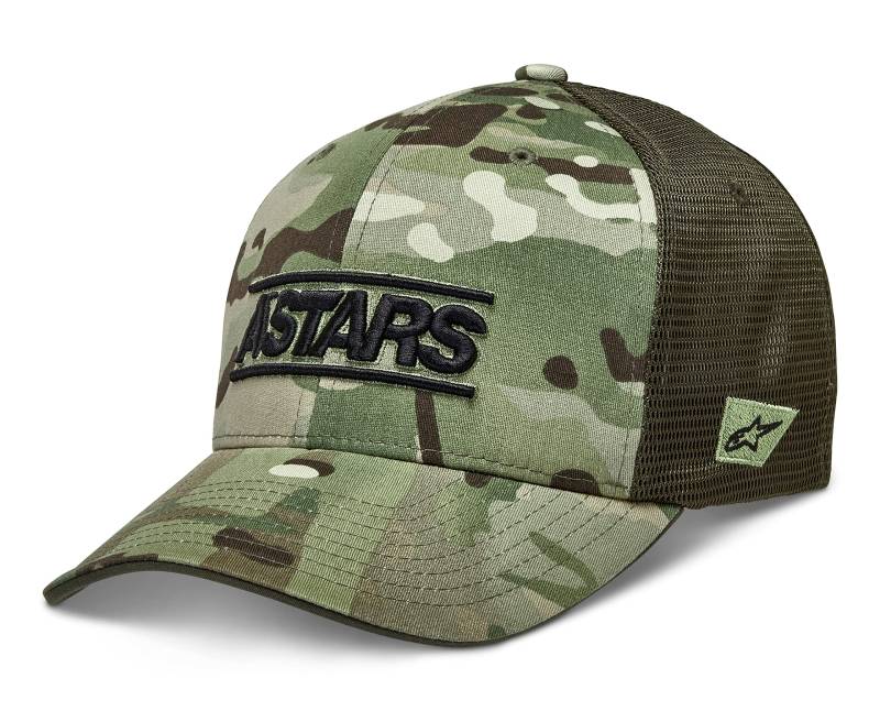 Alpinestars, Proximity Mesh Back Multicam Hat, Baseball Kappe, Grün, S/M, Mann von Alpinestars