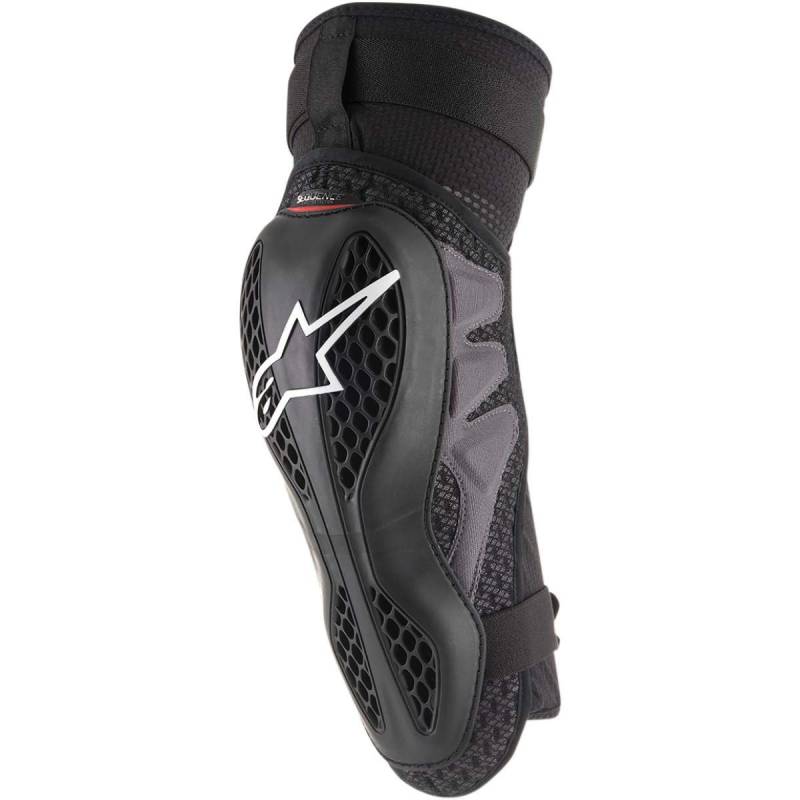 Alpinestars 1569101 Ellenbogenschutz, schwarz/rot, XXL, 2 Stück von Alpinestars