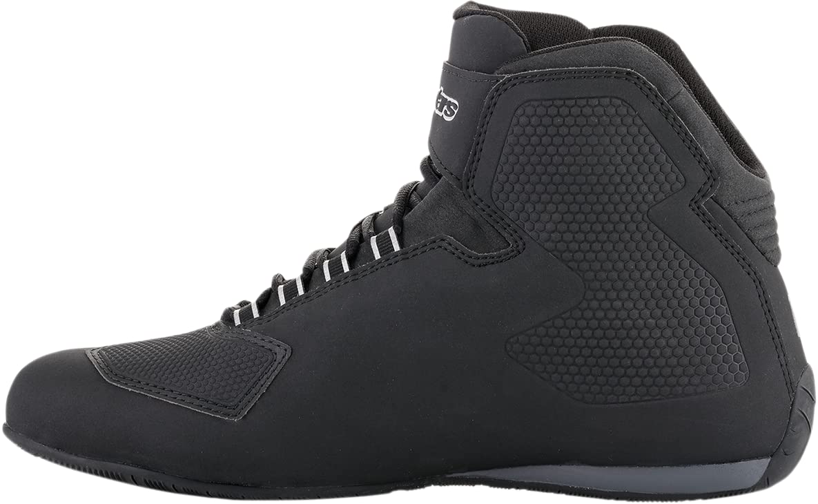 Alpinestars 2544519-10-10 Sektor Wasserfeste Motorradschuhe, Schwarz, 43 EU von Alpinestars