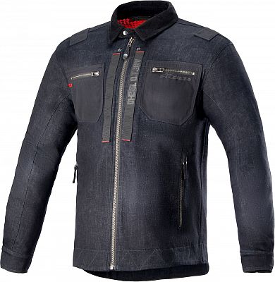 Alpinestars AS-DSL Toshio, Jeansjacke - Dunkelblau/Schwarz - L von Alpinestars