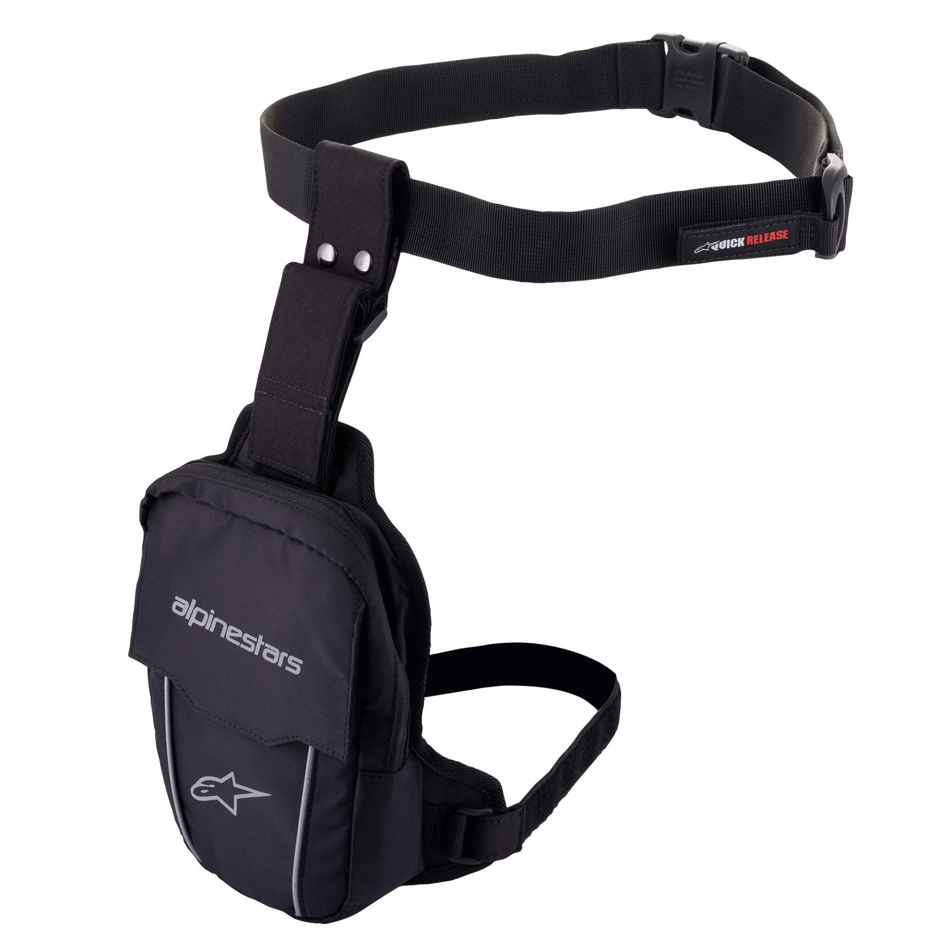 Alpinestars Unisex Access Thigh Bag Backpack, Black/Black, Einheitsgröße EU von Alpinestars