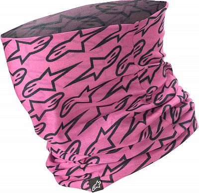 Alpinestars Astars, Multifunktionstuch - Pink/Schwarz von Alpinestars