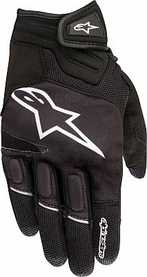 Alpinestars Atom, Handschuhe - Schwarz/Weiß - L von Alpinestars