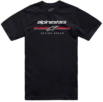 Alpinestars Betteryet CSF, T-Shirt - Schwarz/Weiß/Rot - S von Alpinestars