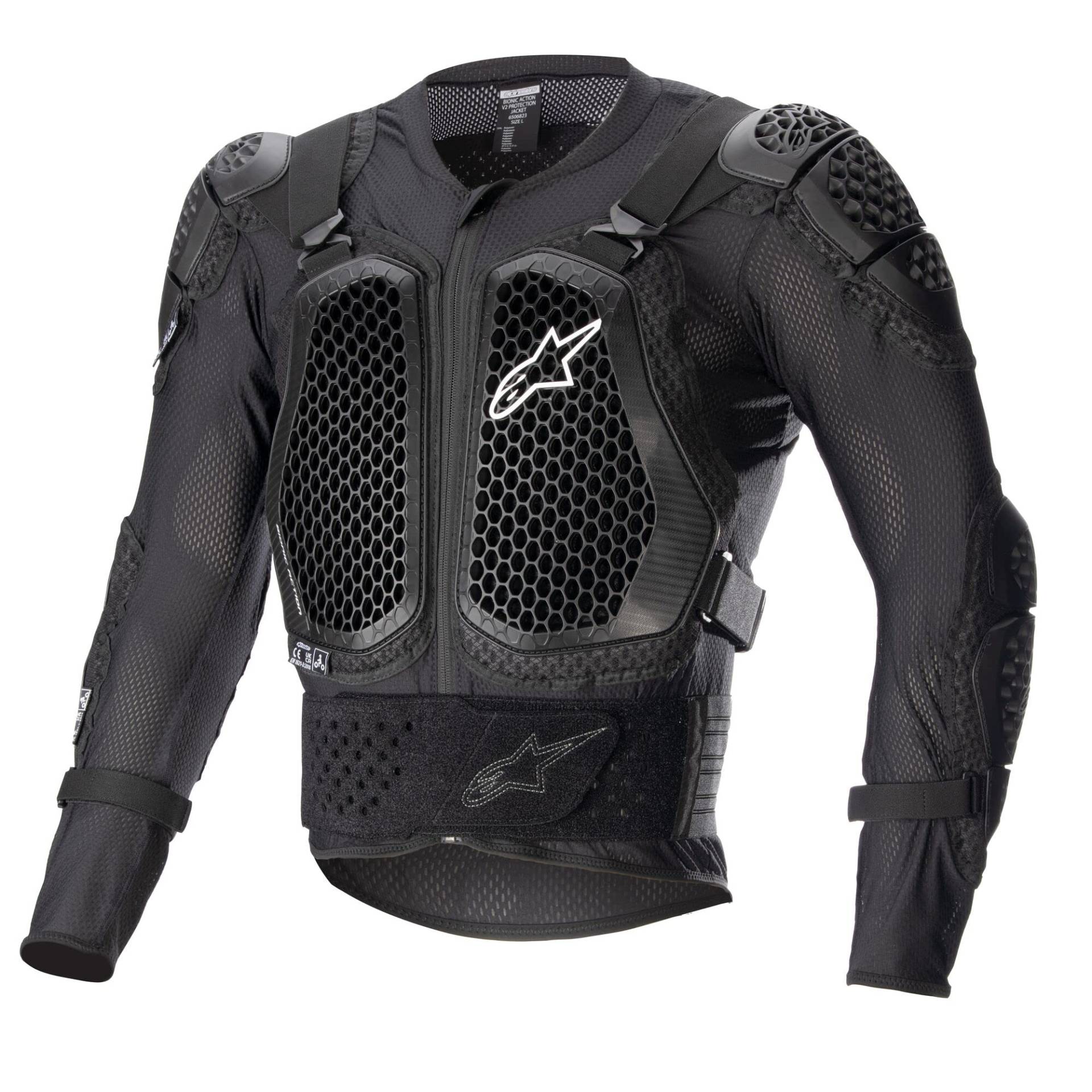 Alpinestars Bionic Action V2 Protektorenjacke (Black,M) von Alpinestars