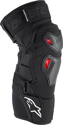 Alpinestars Bionic Pro Plasma, Knieprotektoren - Schwarz/Rot/Weiß - L/XL von Alpinestars