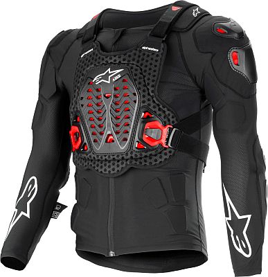 Alpinestars Bionic XTR Plasma, Protektorenjacke - Schwarz/Rot/Weiß - XXL von Alpinestars