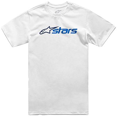 Alpinestars Blaze 2.0 CSF, T-Shirt - Weiß/Dunkelblau/Blau - M von Alpinestars