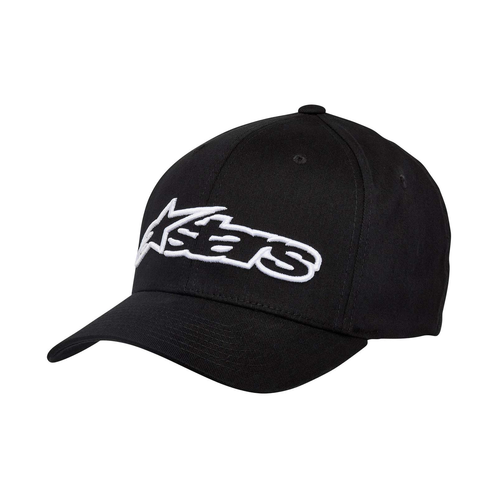 Alpinestars Herren Hat/Beanie Blaze Flexfit Baseball Kappe, BLACK/WHITE, L-XL EU von Alpinestars