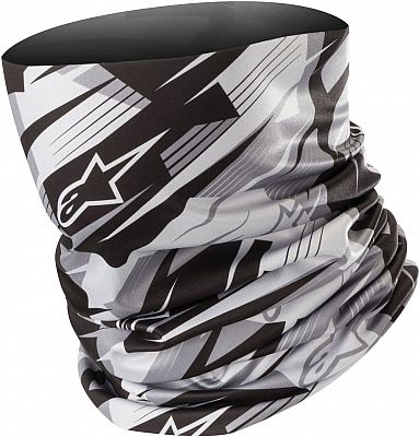 Alpinestars Blurred, Multifunktionstuch - Schwarz/Dunkelgrau von Alpinestars