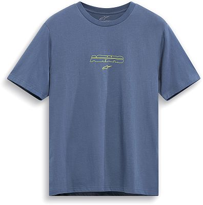 Alpinestars Bold Type Back CSF, T-Shirt - Blau/Grün - M von Alpinestars