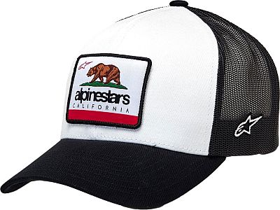 Alpinestars Cali 2.0, Kappe - Weiß/Schwarz - Einheitsgröße von Alpinestars