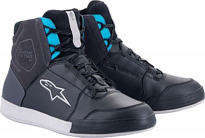 Alpinestars Chrome, Schuhe Drystar Damen - Schwarz/Grau/Türkis - 6 US von Alpinestars