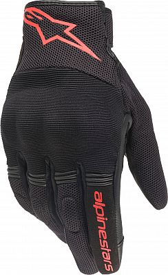 Alpinestars Copper, Handschuhe - Schwarz/Neon-Rot - 3XL von Alpinestars