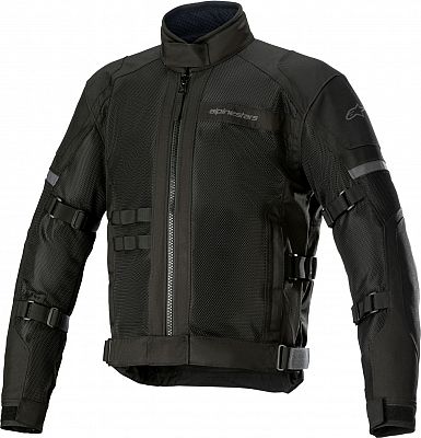 Alpinestars Crosshill Air, Textiljacke wasserdicht - Schwarz/Schwarz - XXL von Alpinestars