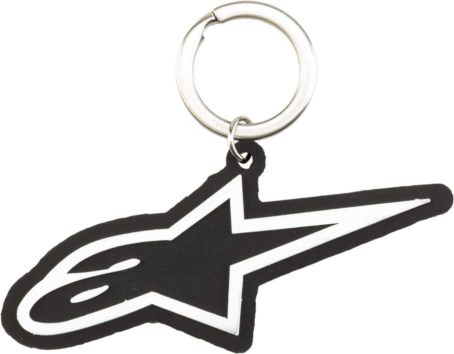 Alpinestars Erwachsene Schlüsselanhänger Ageless Key Fob, Schwarz, OS, 1019-94008 von Alpinestars