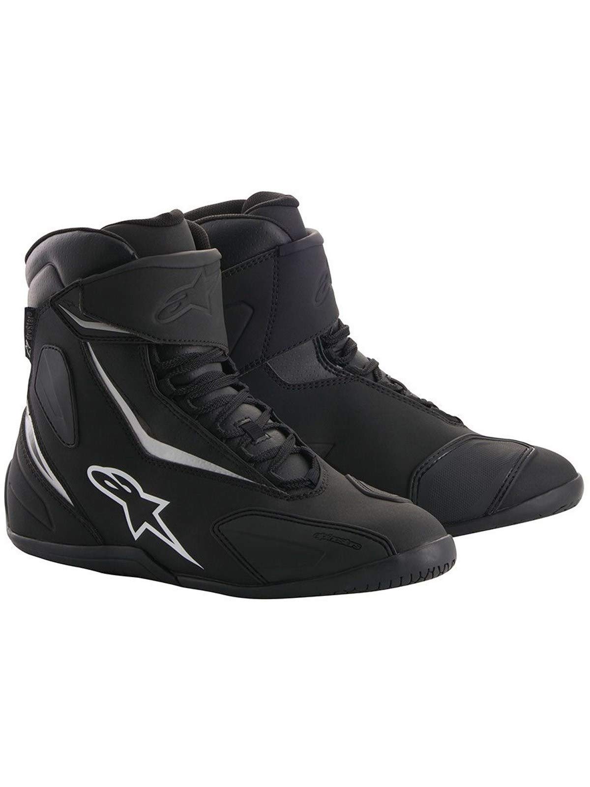 Alpinestars Fastback 2 Drystar Motorradstiefel Schwarz-WeiÃŸ (41) von Alpinestars