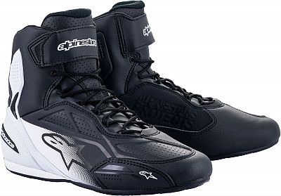 Alpinestars Faster 3 2022, Schuhe - Schwarz/Weiß - 11 von Alpinestars