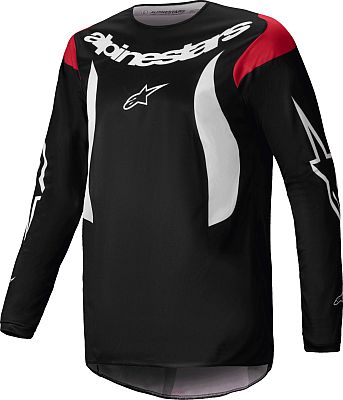 Alpinestars Fluid Haul, Trikot - Schwarz/Weiß/Rot - XL von Alpinestars