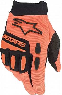 Alpinestars Full Bore S23, Handschuhe Kinder - Orange/Schwarz - XS von Alpinestars