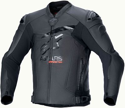 Alpinestars GP Plus R V4 Airflow, Lederjacke perforiert - Schwarz/Schwarz - 50 von Alpinestars