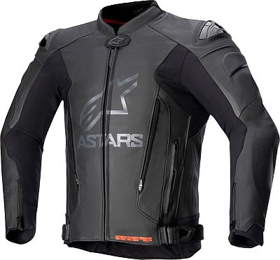 Alpinestars GP Plus V4, Lederjacke - Schwarz/Schwarz - 48 von Alpinestars