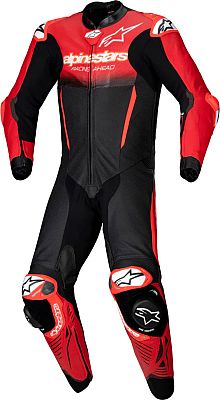 Alpinestars GP-R7, Lederkombi 1tlg. - Schwarz/Rot - 46 von Alpinestars