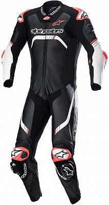 Alpinestars GP Tech V4, Lederkombi 1tlg. perforiert - Schwarz/Weiß - 46 von Alpinestars